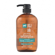 Kumano Horse Oil Rinse In Shampoo (600ml)