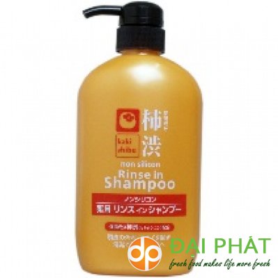Kaki Shibu Non-Silicone Medicated Rinse-in Shampoo (600mL)