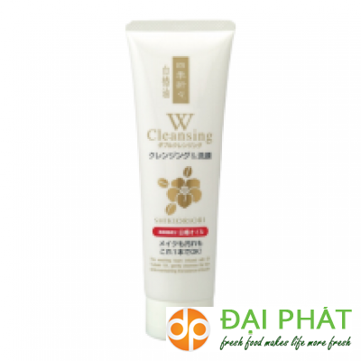 Shikioriori White Tsubaki Camellia Oil W Cleansing Foam (190g) 々 Ｗ