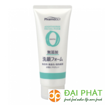 Không chứa chất phụ gia Pharmaact Additive Free Facial Foam (130g)