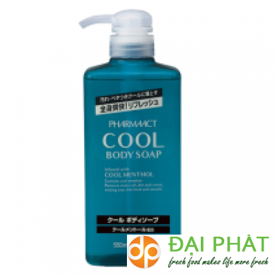 Pharmaact Cool Body Soap (550ml)