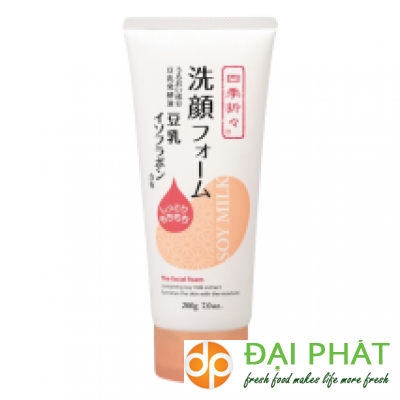 Shikioriori Soy Milk Facial Foam (200g) 々