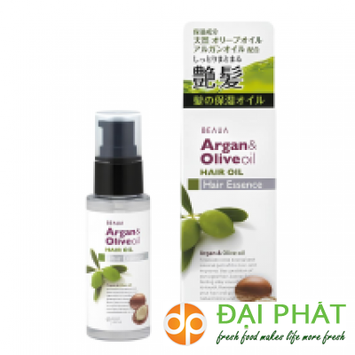 Olive và Argan Beaua Argan & Olive Hair Oil (60ml)   ＆