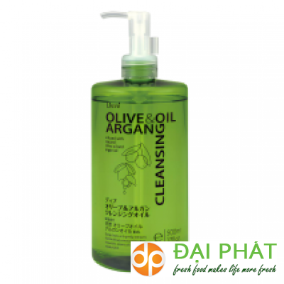 Argan và dầu Olive dưỡng ẩm Kumano Deve Olive & Argan Cleansing Oil (500ml)  ＆   500ml