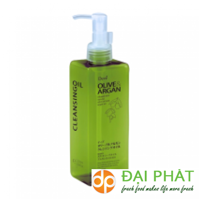 Argan và dầu Olive dưỡng ẩm Deve Olive & Argan Cleansing Oil (200ml) ＆