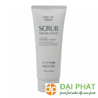 Kumano Deve Men Scrub Facial Wash (130g)