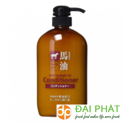Kumano Horse Oil With Tsubaki Oil Conditioner (600ml)