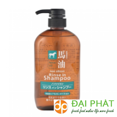 Kumano Horse Oil Rinse In Shampoo (600ml)