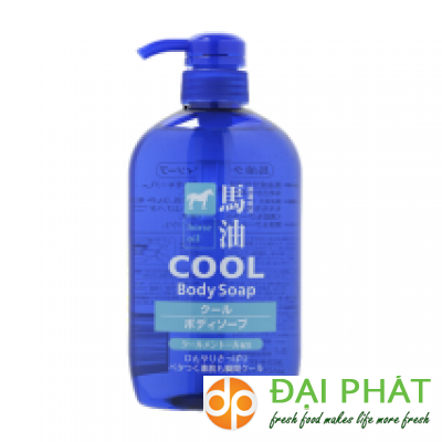 Kumano Horse Oil Cool Body Soap (600ml)